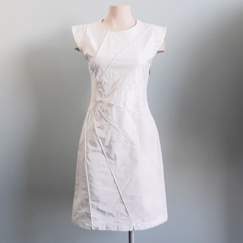 Lagerfeld by Diesel white demin dress
